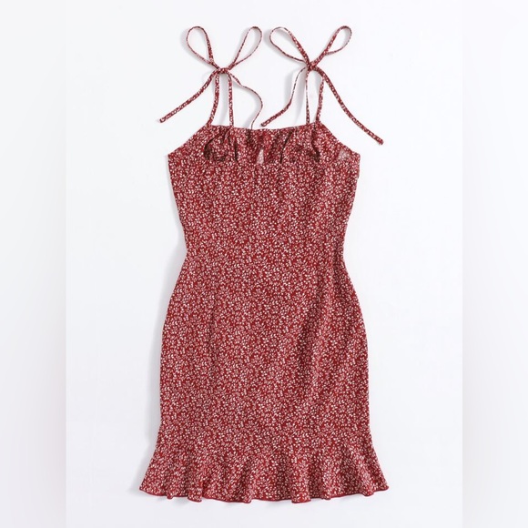 Shein Ruched Drawstring Dress - Picture 2 of 5